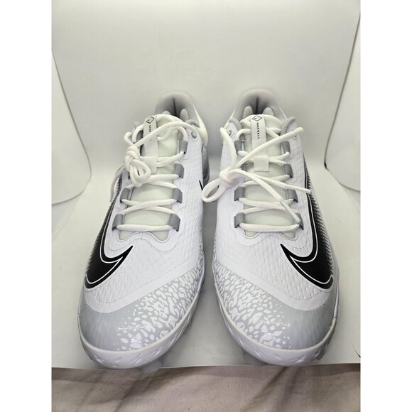 Nike Alpha Huarache Elite 4 Low MCS Baseball Cleats Men\'s 14 White dx6962-100 main image 4